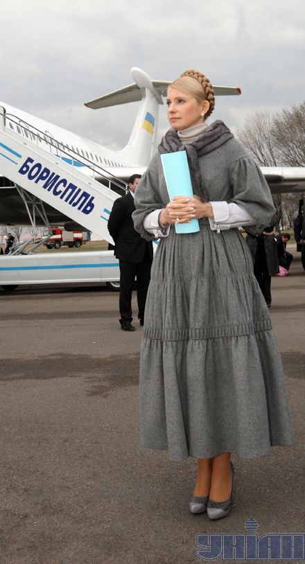 Как Тимошенко Ющенко встречала (фоторепортаж)