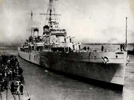 Австралійський легкий крейсер ”Сідней”, 1940 р.