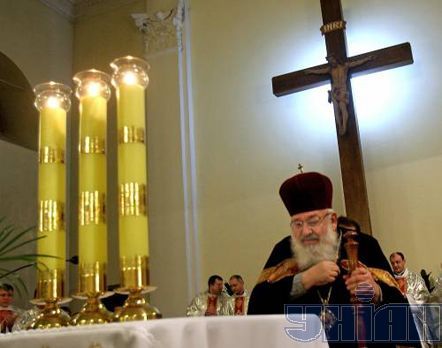 Голова Української греко-католицької церкви кардинал Любомир Гузар