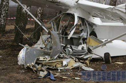 Авіакатастрофа під Києвом (фоторепортаж)