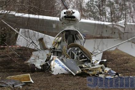 Самолет, потерпевший крушение под Киевом, совершал прогулочный полет