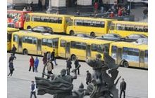 Маршрутки разблокировали центр Киева