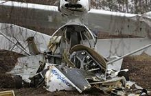 В 42 км от Киева потерпел аварию самолет