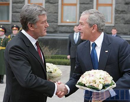 Ceremonial meeting of Ukraine and U.S. Presidents(photo-report)