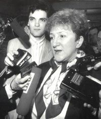 Галина Старовойтова та Руслан Ліньков