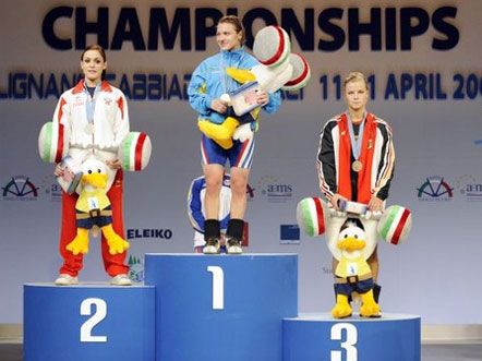 Украинка Наталья Троценко стала чемпионкой Европы по тяжелой атлетике (фото)