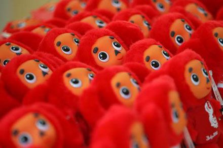 Російська збірна привезе на Олімпійські ігри... червоного Чебурашку (фото)