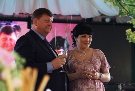 Олександр Волков та його вагітна дружина відзначили своє сторіччя
