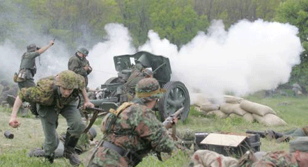 Битва на Ельбі відбулася під Києвом (фоторепортаж)