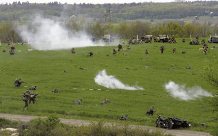 Битва на Ельбі відбулася під Києвом (фоторепортаж)