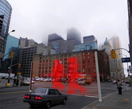 Як не збити лазерного пішохода (фото)