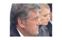 Yushchenko speaks of Ukraine`s future
