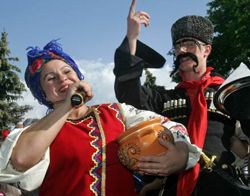 Праздник галушки в Полтаве