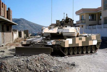 Бундесвер испытывает 'миротворческий' танк (5 фото)