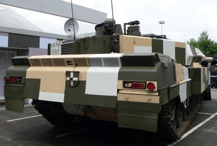 Бундесвер испытывает 'миротворческий' танк (5 фото)