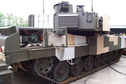 Бундесвер испытывает 'миротворческий' танк (5 фото)