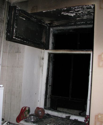 У Сумах підпалили квартиру власкора УНІАН (фото)