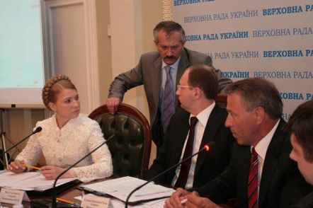 Тимошенко, Яценюк та обидва Кириленки на Раді коаліції (фото)