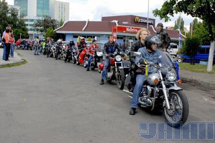 Свадьба байкеров (14 фото)