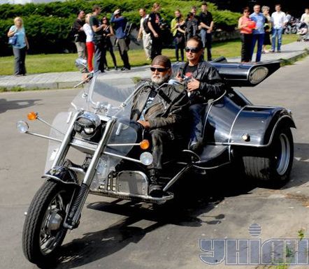 Свадьба байкеров (14 фото)