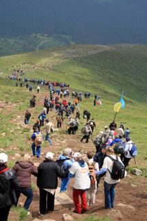 Раиса Богатырева, Параска Королюк и все-все-все на Говерле (фото)