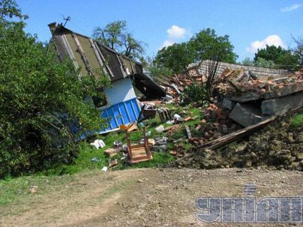 На Буковине стихия разрушила село Черногузы (добавлены фото)