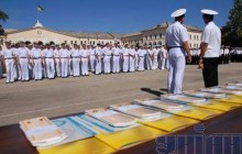 Випуск лейтенантів у Військово-морському інституті (5 фото)