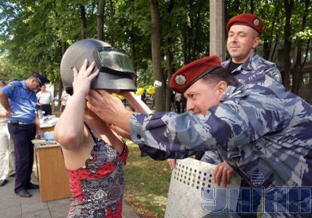 День открытых дверей в Харьковской милиции (фоторепортаж)