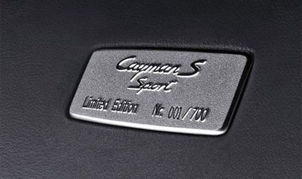 Porsche Cayman S Sport випустять тиражем в 700 штук (фото)