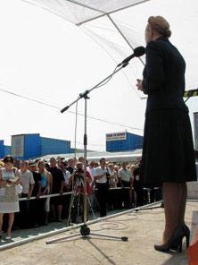 Тимошенко і Турчинов у селах Буковини та на Калинівському ринку (фото)