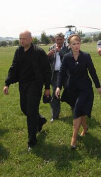 Тимошенко і Турчинов у селах Буковини та на Калинівському ринку (фото)