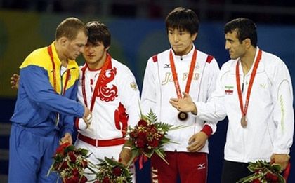 Василий Федоришин, Мавлет Батыров, Кеничи Юмото и Сейедморад Мохаммади