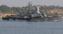 Ракетный крейсер ”Москва” 