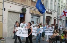 У Львові літали російські і грузинські літаки (фото)