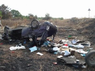 У зіткненні двох «Жигулів» у Криму поранені 7 людей (фото)