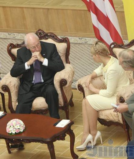 Ющенко, Тимошенко і Річард Чейні (фоторепортаж)