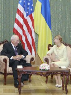 Ющенко, Тимошенко і Річард Чейні (фоторепортаж)