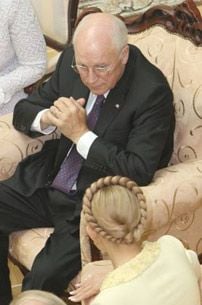 Ющенко, Тимошенко і Річард Чейні (фоторепортаж)