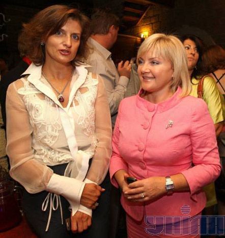 Марина Поррошенко та Оксана Білозір