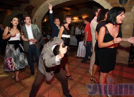 Політеліта і просто журналісти на 5-річчі 5-го каналу (фоторепортаж)