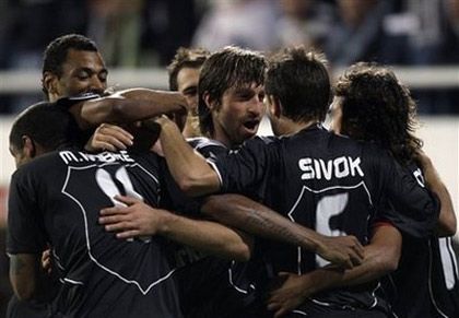 Гравці Бешикташа після забитого голу