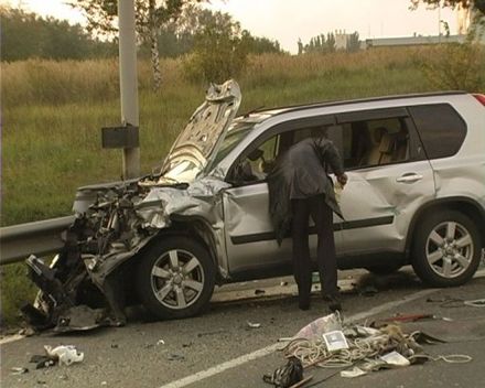 У Києві зіткнулися чотири автомобілі (фото)