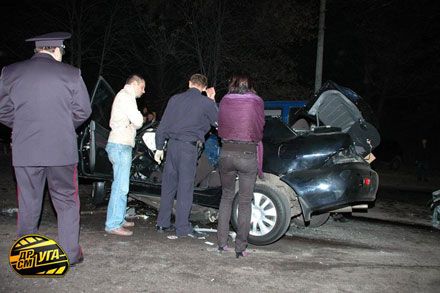 Из-за пшена в Киеве сегодня разбились 9 машин: есть погибшие (фоторепортаж)