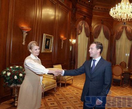 Встреча с российским президентом Дмитрием Медведевым