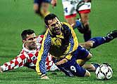 Украина - Хорватия плей-оффа в 1997 г.