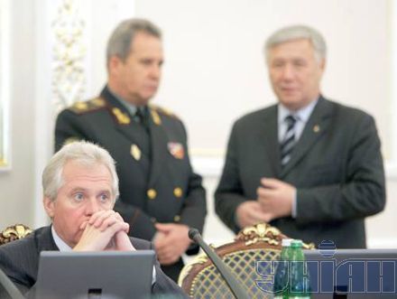 Ющенко и Тимошенко на заседании СНБО (фоторепортаж)