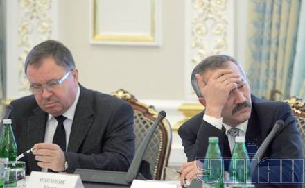 Ющенко и Тимошенко на заседании СНБО (фоторепортаж)