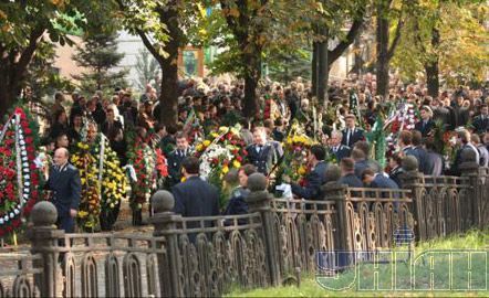 Похорон прокурора Дніпропетровської області (фоторепортаж)