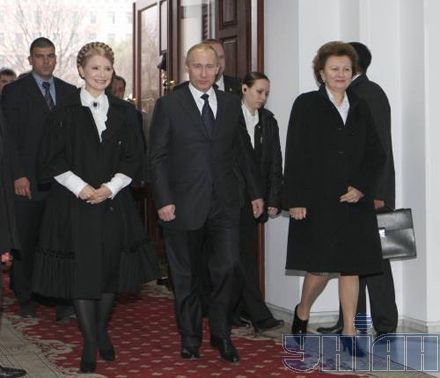 Тимошенко и Путин в Кишиневе (фото)