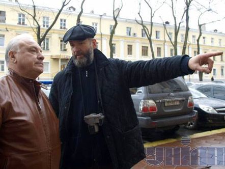 Архітектор Володимир Глазирін і скульптор Олександр Токарєв - автори па`мятника